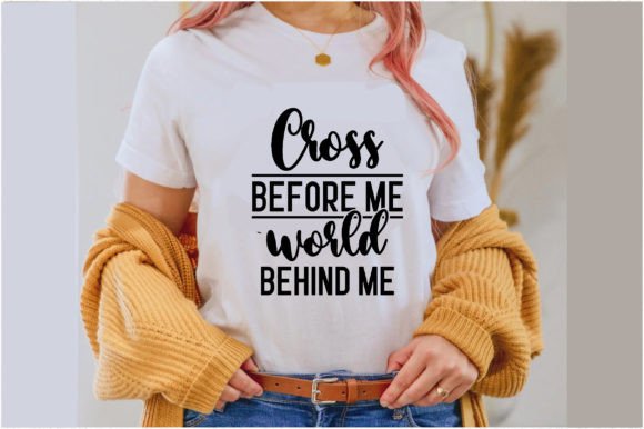 Cross Before Me Behind Me: A Faith-Filled Embroidery Design for Real Projects
