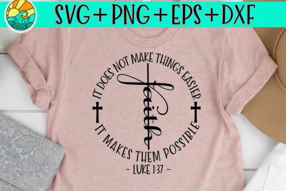 FAITH LUKE 1 37 CROSS SVG PNG DXF Design Review