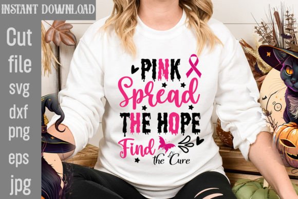 Pink Spread the Hope Find the Cure SVG C Review