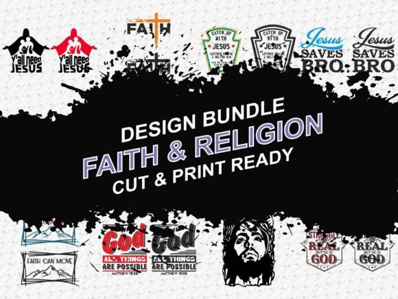 Review of Faith Religion 29 Designs T-shirt Bundle