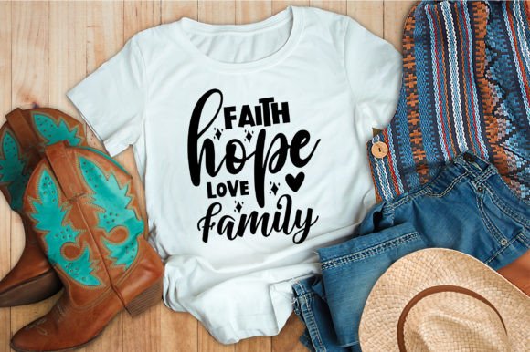 Reviewing Faith Hope Love Family Svg for Real Embroidery Projects